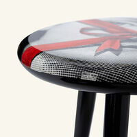 fornasetti gift stool red