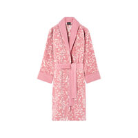 Barocco Bath Robe - Pink, small