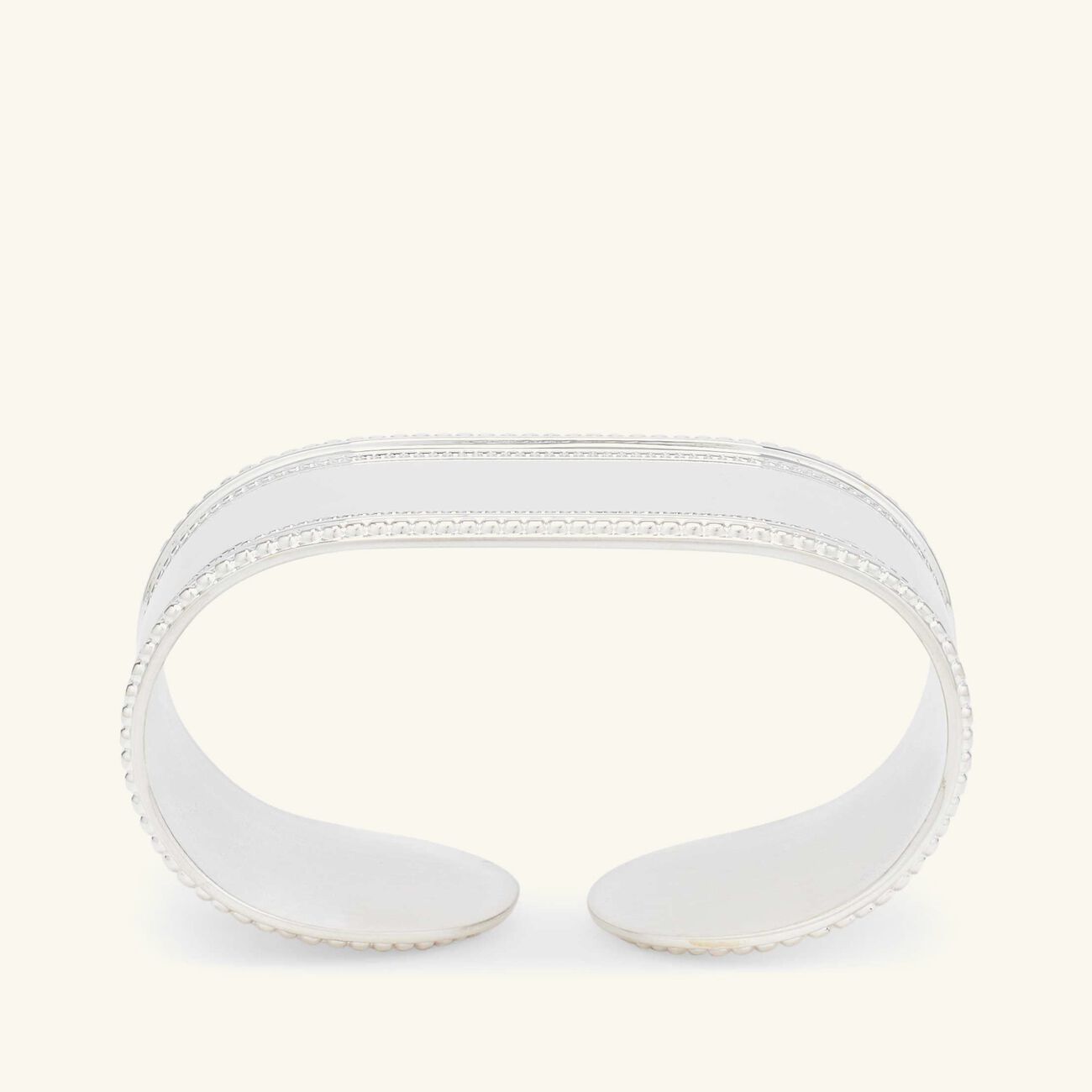 christofle open rosine napkin ring silver