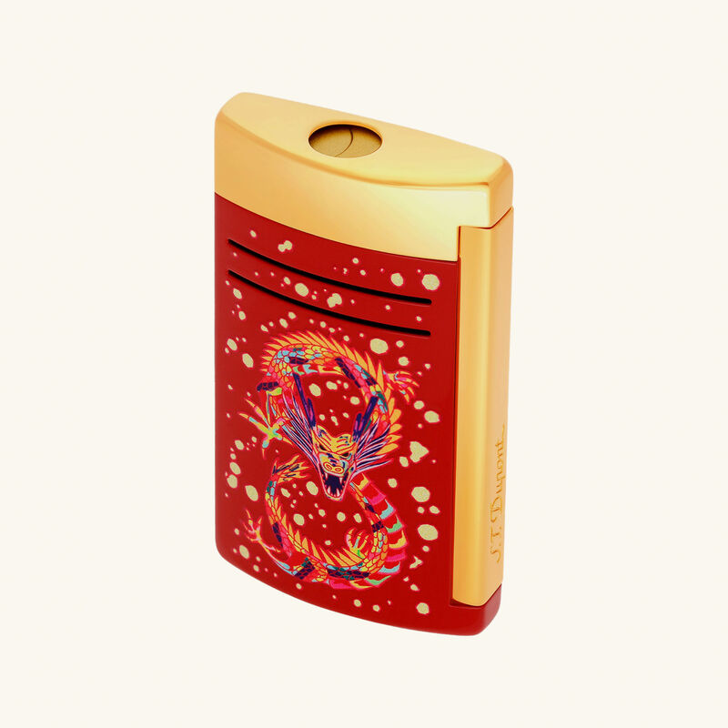 Maxijet Year Of The Dragon Lighter Red st dupont maxijet year of the dragon lighter red