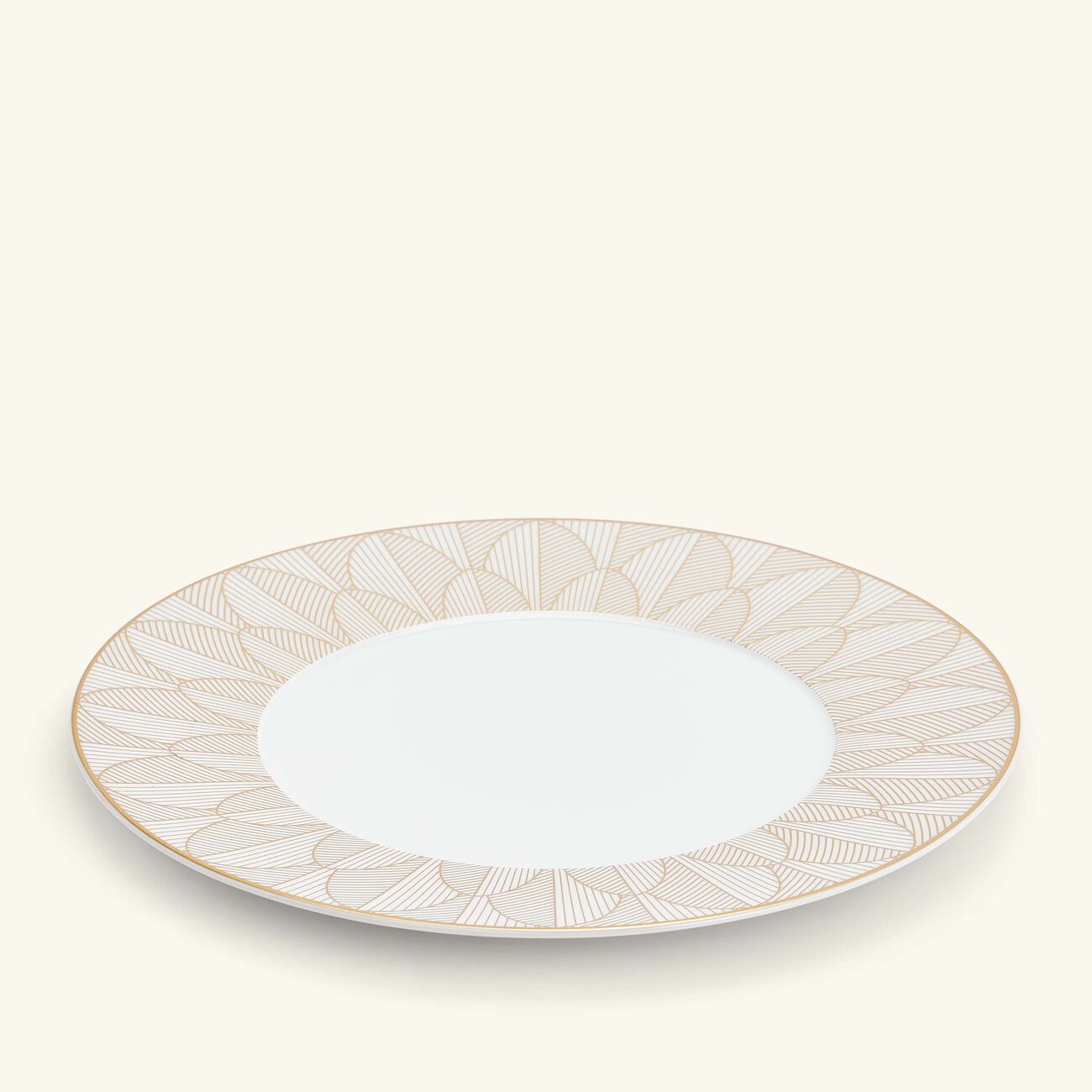 christofle malmaison imp riale soup plate gold 27cm