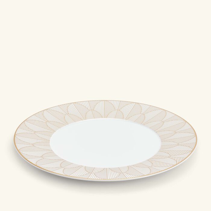 christofle malmaison imp riale soup plate gold 27cm