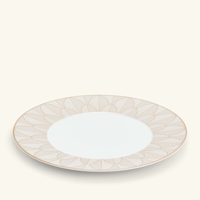 christofle malmaison imp riale soup plate gold 27cm