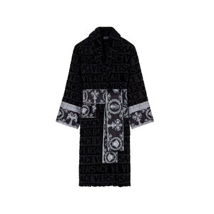 ثوب الحمّام آي لاف باروك للعريس - أسود, medium