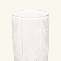 missoni home zig zag champagne glass clear