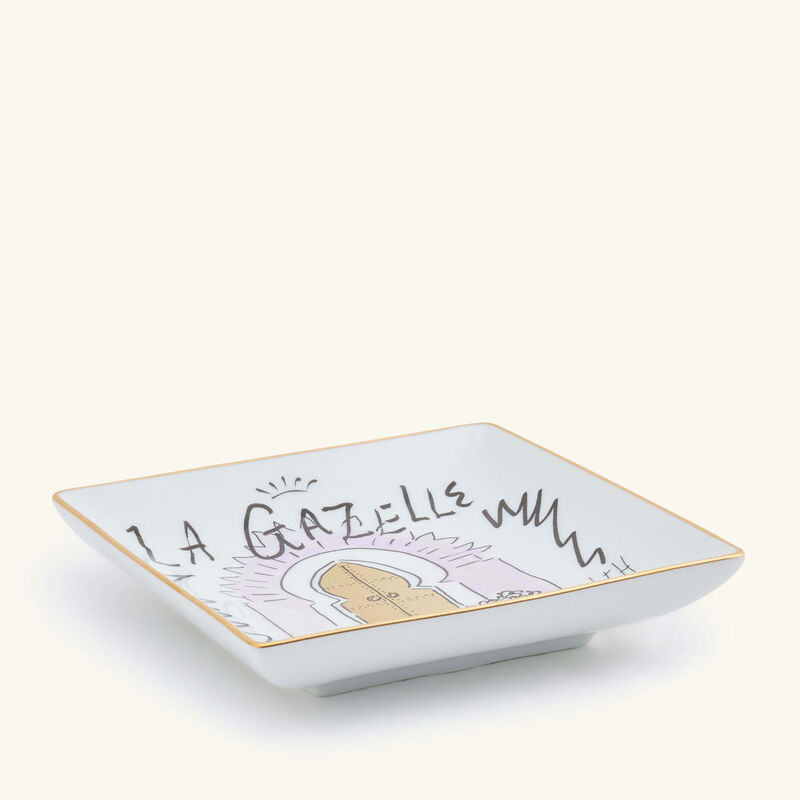 صينية لا غازيل دور مرتفعة الحواف جينوري 1735 صينية لا غازيل دور مرتفعة الحواف