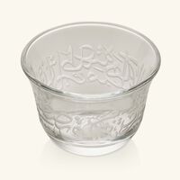 dimlaj thuluth arabic coffee cup clear set of 6