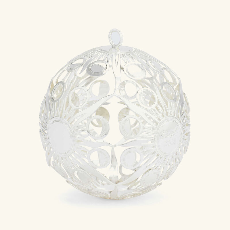 christofle r ve cosmique christmas ornament mini silver plated