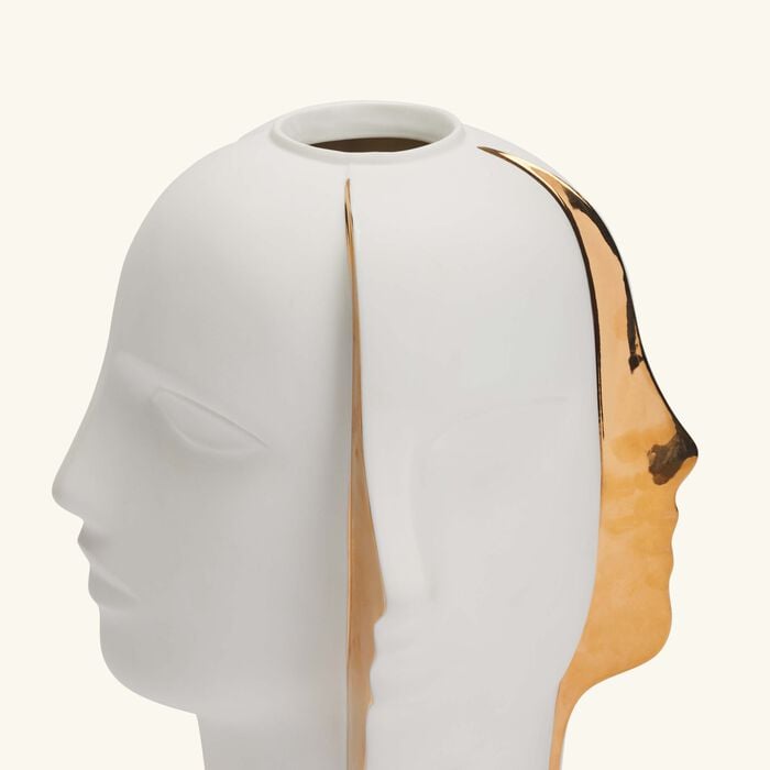 جوناثان أدلر مزهرية أطلس سبليت متوسطة بيضاء