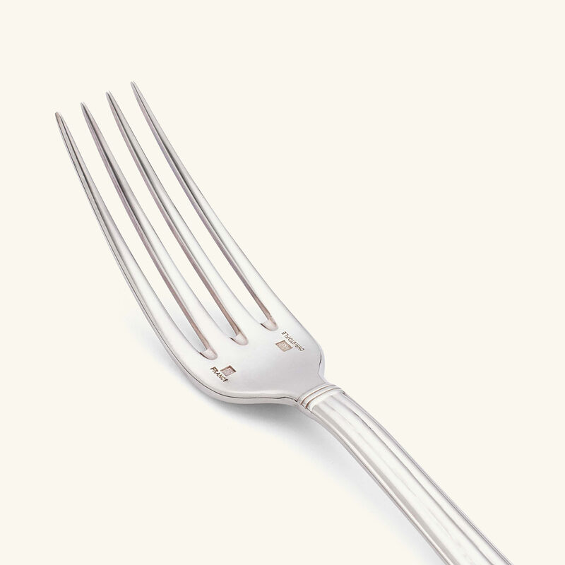 christofle aria dinner fork silver plated