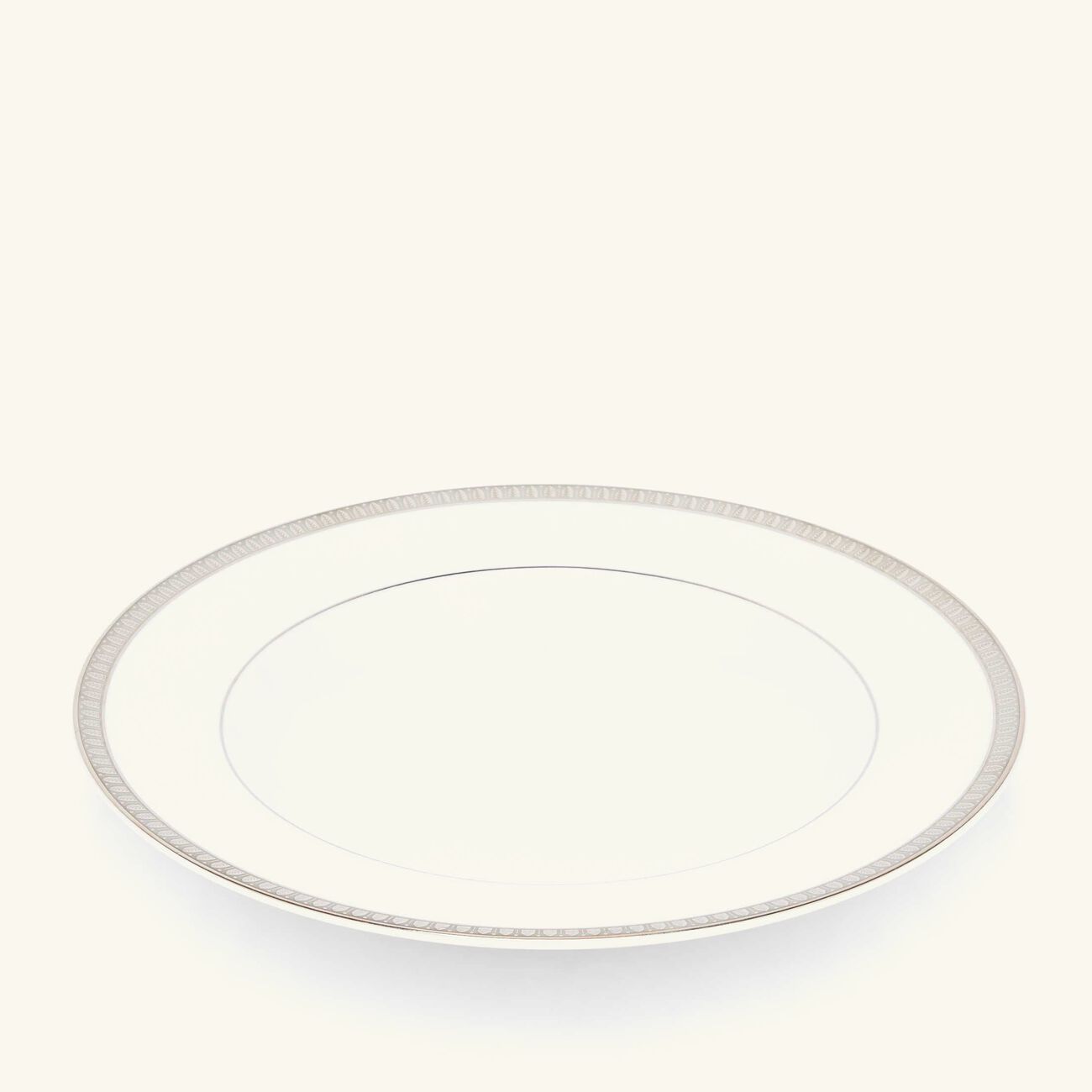 christofle malmaison soup plate round silver 21cm