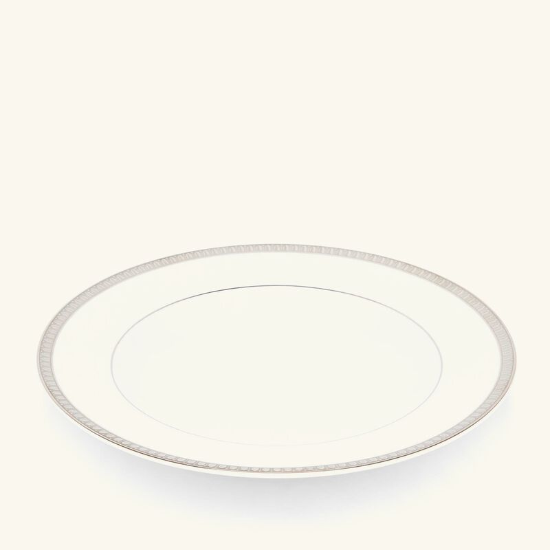 christofle malmaison soup plate round silver 21cm