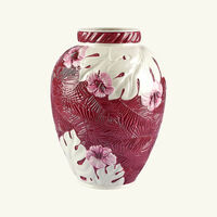 villari acapulco vase medium maroon