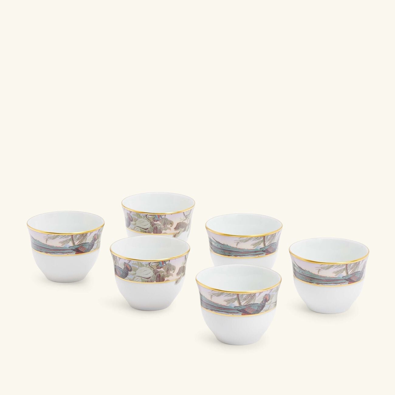 haviland le br sil arabic coffee cup set of 6