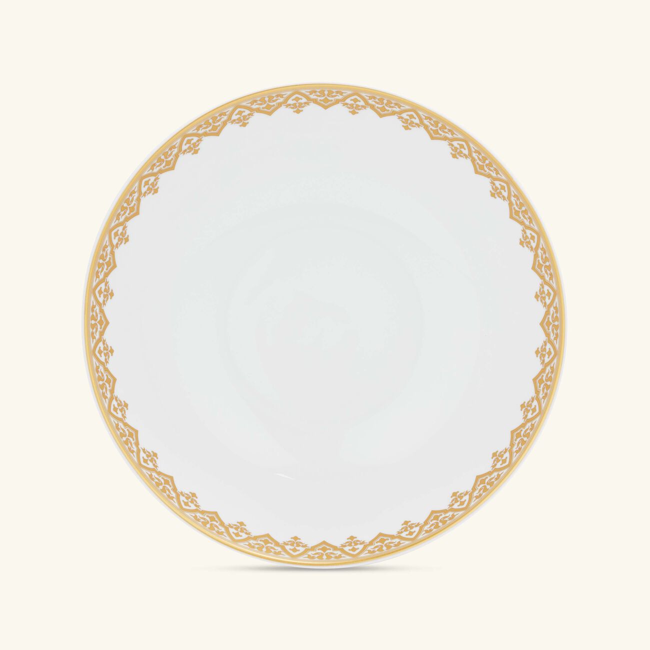 bernardaud venise salad bowl gold 25cm