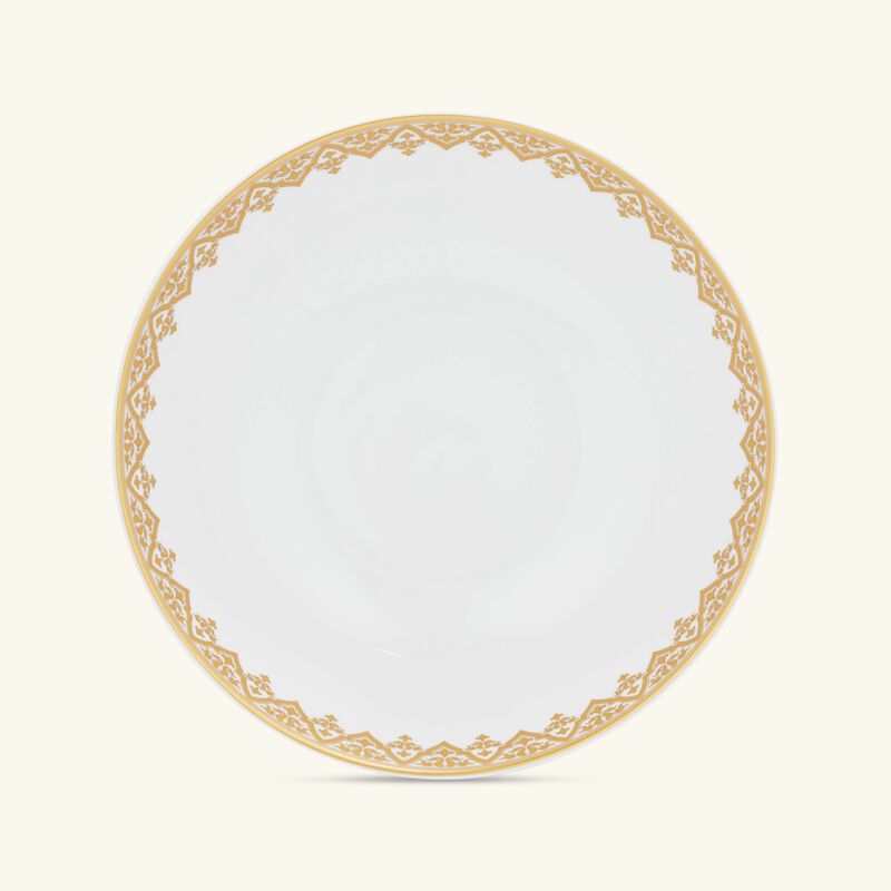 bernardaud venise salad bowl gold 25cm