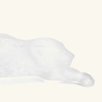 lalique zeila panther sculpture small clear