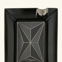 منفضة سجائر فاير إكس مستطيلة كبيرة سوداء اس تي دوبون منفضة سجائر فاير إكس مستطيلة كبيرة سوداء