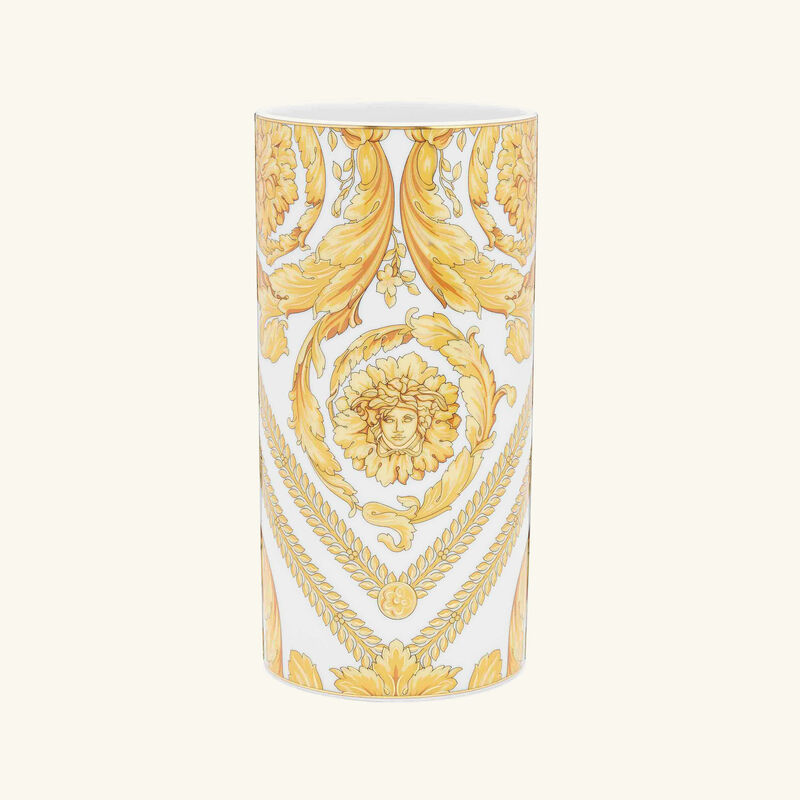 versace medusa rhapsody vase small white