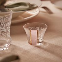 طقم نغم المؤلف من 6 فناجين للقهوة العربية باللون الوردي دملاج طقم نغم المؤلف من 6 فناجين للقهوة العربية باللون الوردي