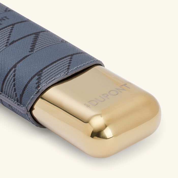 اس تي دوبون علبة السيجار مونوجرام 1872 2 باللون الأسود