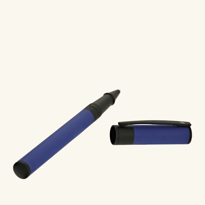 st dupont d initial rollerball pen blue