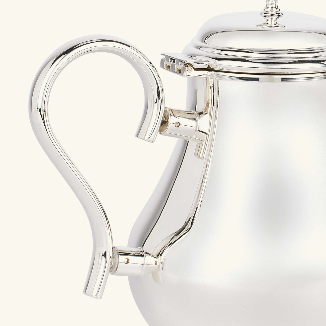 christofle albi tea pot silver plated