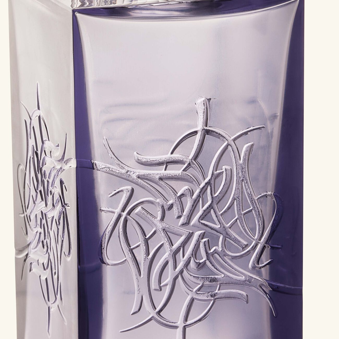 ماريو تشيوني مزهرية وحامل شموع لوف سموك بلون شفاف