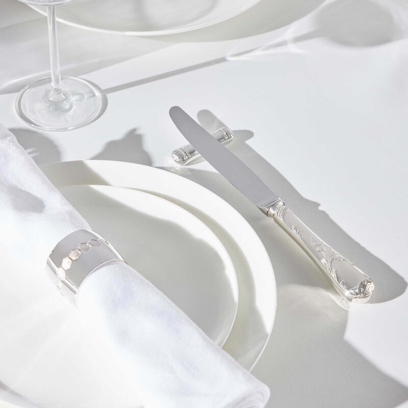 christofle malmaison knife rest silver set of 2