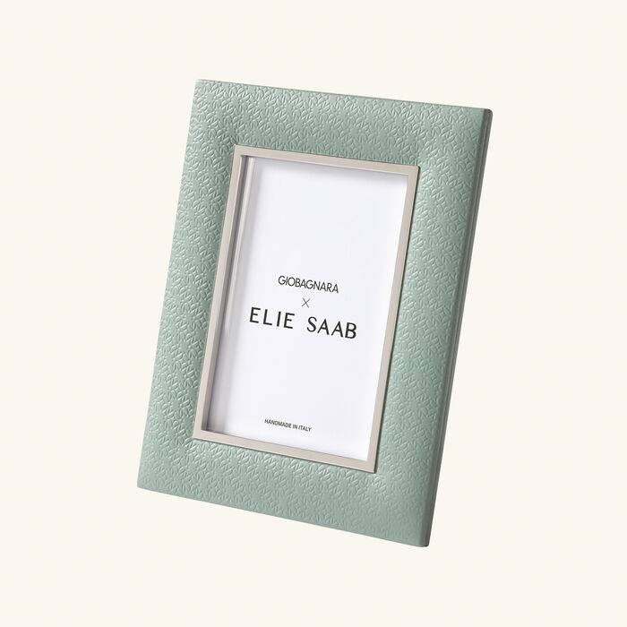 giobagnara elie saab monogram frame agata green 24x19cm