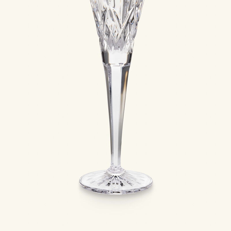 waterford lismore champagne glass clear set of 2