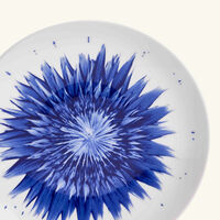 bernardaud in bloom bread butter plate round blue 16cm