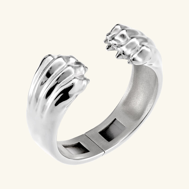 Patte de Lion Handcuff Sterling Silver Size 1 christofle patte de lion handcuff sterling silver size 1
