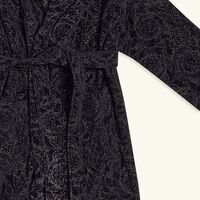 versace barocco bath robe large black