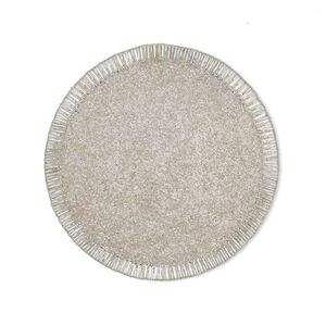 منديل المائدة بيفيل باللونين الفضي والكريستالي, medium