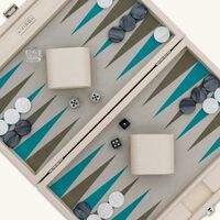 vido lizard backgammon set medium