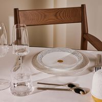 bernardaud aboro salad plate round gold 21cm