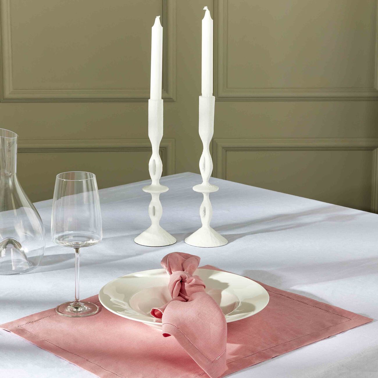 catherine denoual feliz placemat pink set of 6