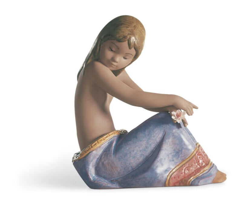 Island Beauty Girl Figurine, large