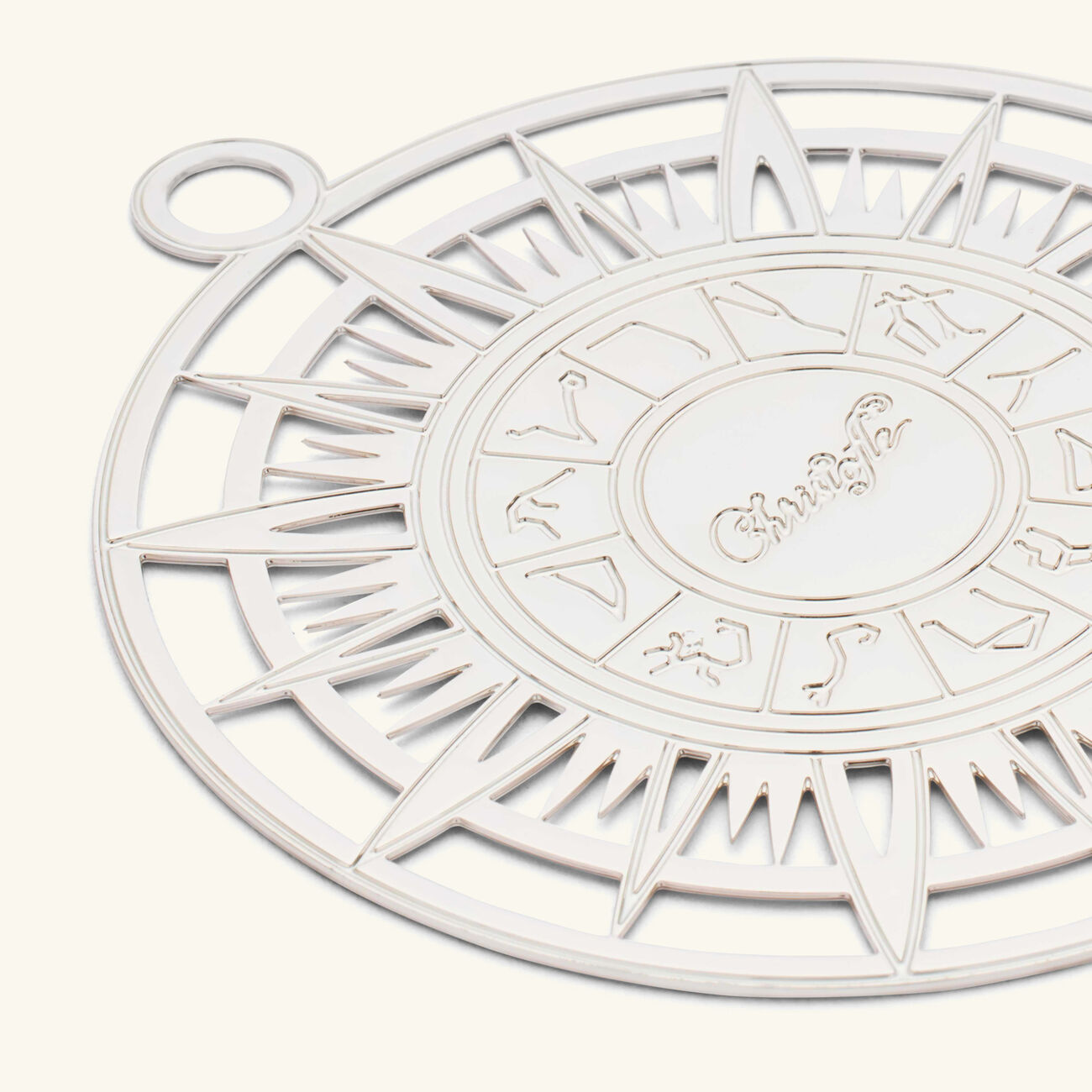 قطعة ديكور ريڤ كوزميك على شكل كواكب رقم 3 صغيرة باللون الفضي كريستوفل قطعة ديكور ريڤ كوزميك على شكل كواكب رقم 3 صغيرة باللون الفضي