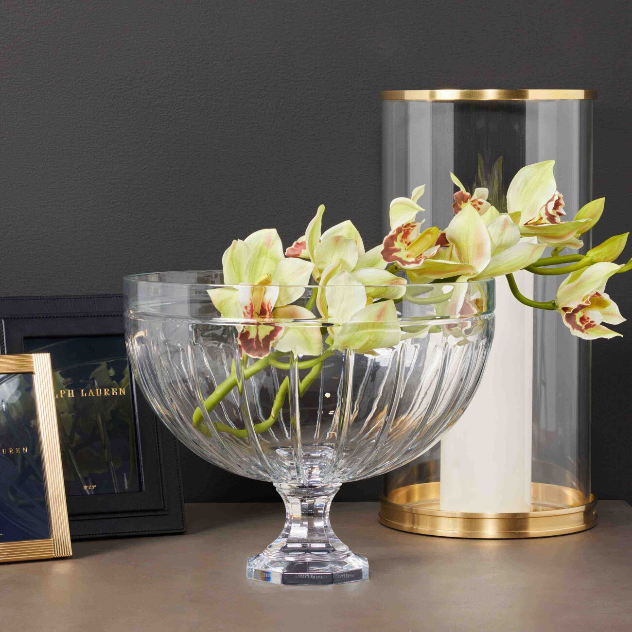 ralph lauren home coraline centerpiece clear