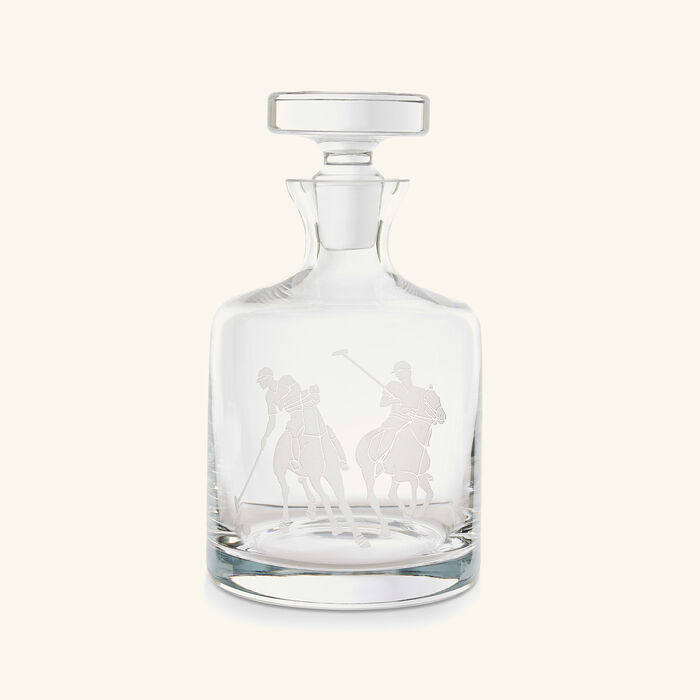 ralph lauren home garrett classic decanter clear