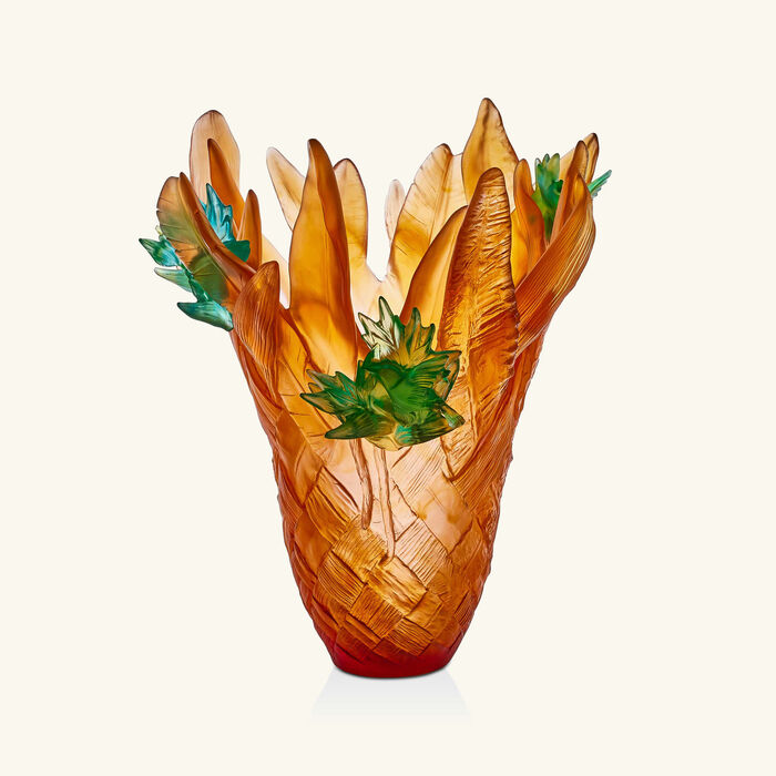 Tressage Paradis Vase Large Orange