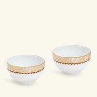haviland cavalier royal soup bowl gold 9cm set of 2