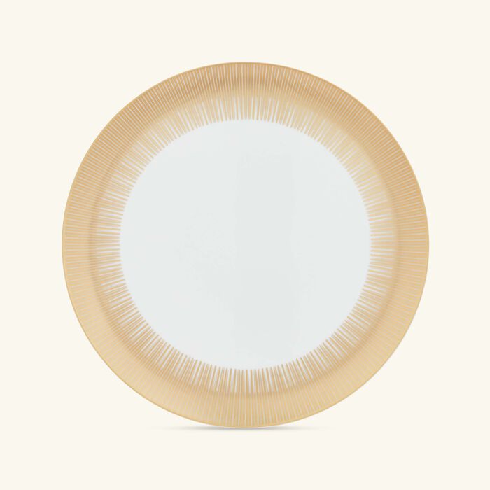 bernardaud sol serving platter oval gold 32cm