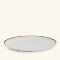 bernardaud gage serving platter oval white 38cm