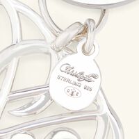 christofle mavelot lp key chain sterling silver
