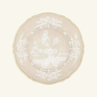 Oriente Italiano Mergina Charger Plate Round Beige 31cm ginori 1766 oriente italiano mergina charger plate round beige 31cm