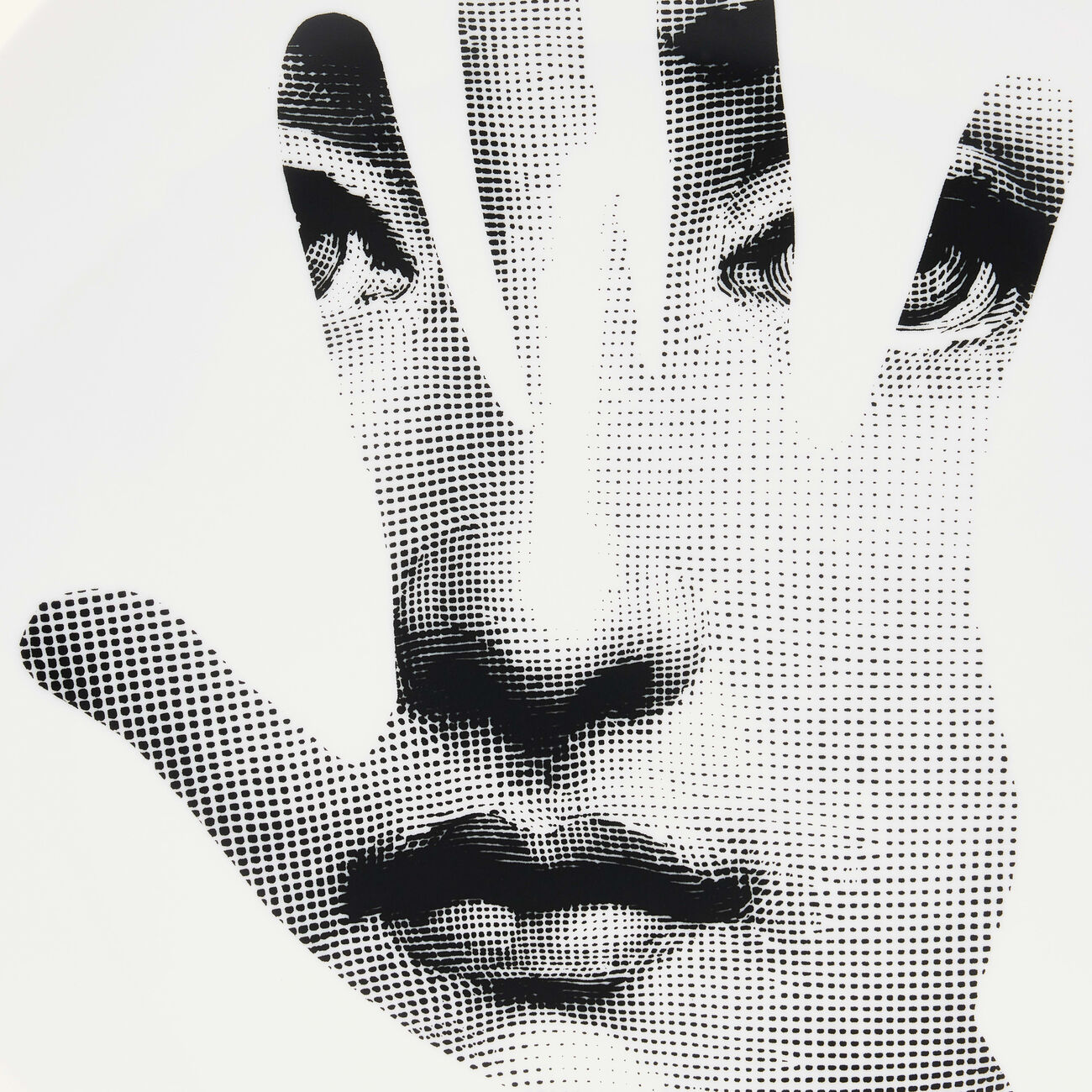 fornasetti tema e variazioni no 15 wall plate white