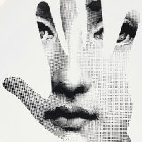 fornasetti tema e variazioni no 15 wall plate white